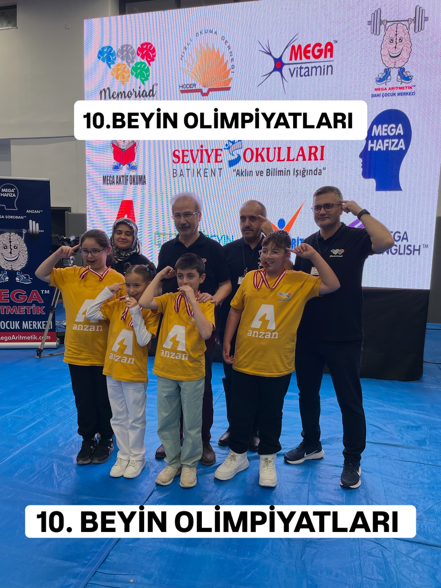 Mega Aritmetik Olimpiyatları Ödül Töreni