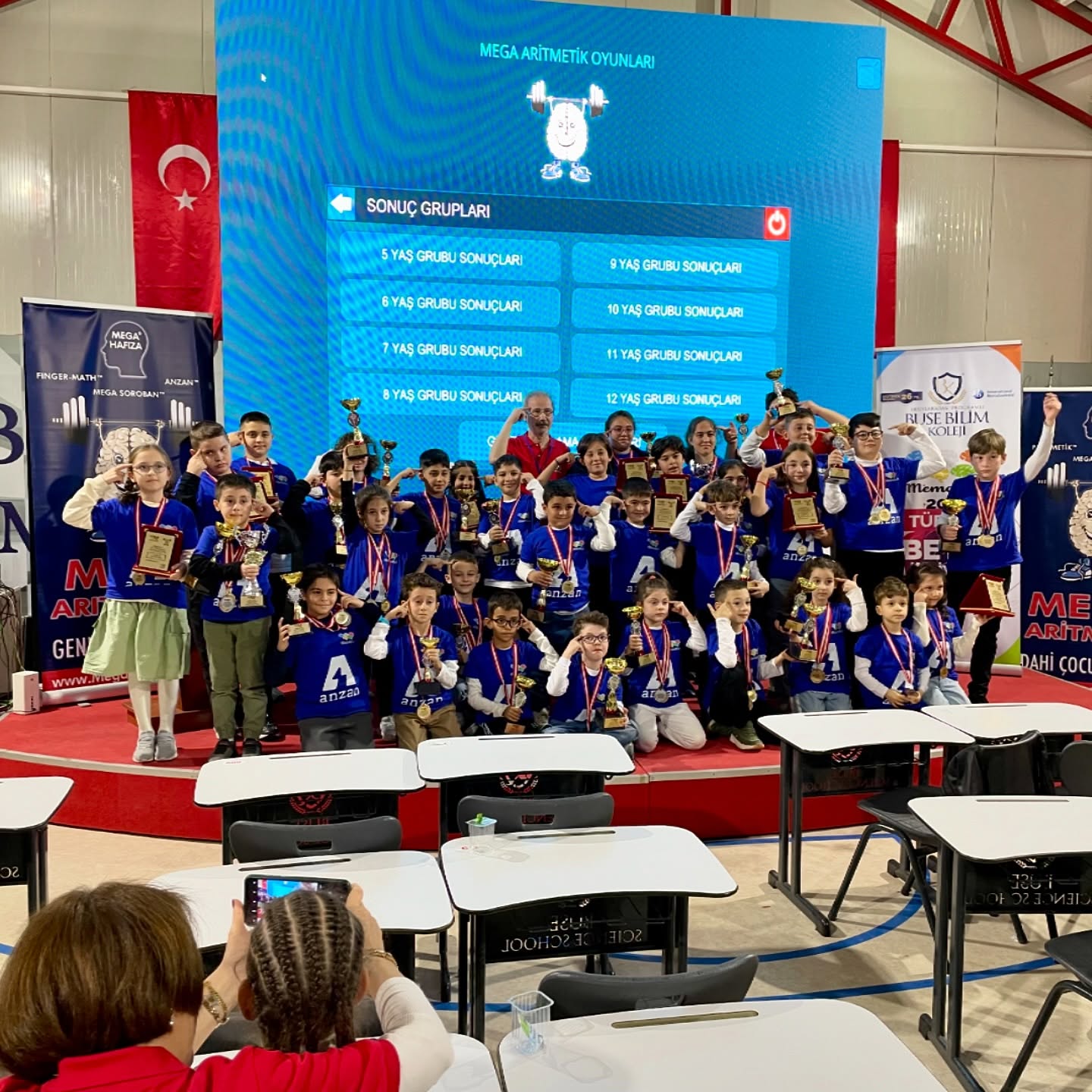 Mega Aritmetik Olimpiyatları Ödül Töreni